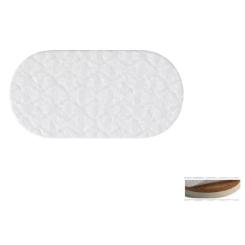 Матрас для детской кроватки Ingvart Smart Bed Oval кокос+латекс, 60х72 см Фото 1