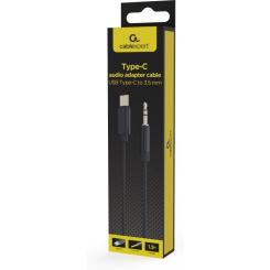 Переходник Cablexpert USB-C to stereo audio 3.5mm (CDLA) 1.5m Фото 3
