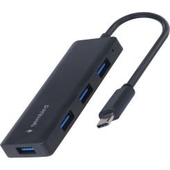 Концентратор Gembird USB-C UHB-U3P4-02 4xUSB3.1 Фото