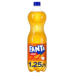 Напиток Fanta Безалкогольный сильногазированный сокосодержащий А Фото