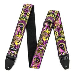 Ремень для гитары Jim Dunlop ILoveDust Headspace Orange Strap Фото 1