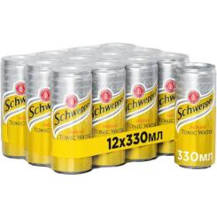 Напиток Schweppes Indian Tonic Безалкогольный сильногазированный 330 Фото 1