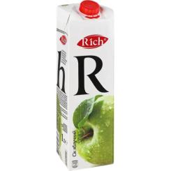 Сок Rich Яблочный осветленный 1 л Фото