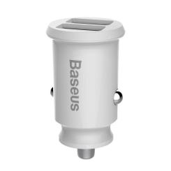 Зарядное устройство Baseus Grain Metal 3.1A/2USB White Фото 4