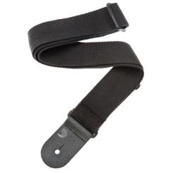 Ремень для гитары D'Addario Cotton Guitar Strap Black Фото