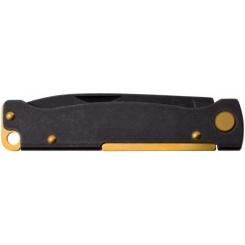 Нож Boker Plus Atlas Black Stonewash Brass Фото 2