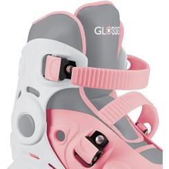 Роликовые коньки Globber 2в1 пастельно-рожеві р.30-33, до 60кг, 5+ Фото 10
