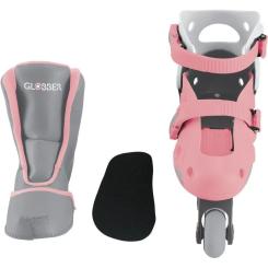 Роликовые коньки Globber 2в1 пастельно-рожеві р.30-33, до 60кг, 5+ Фото 5