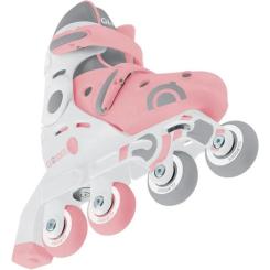Роликовые коньки Globber 2в1 пастельно-рожеві р.30-33, до 60кг, 5+ Фото 8