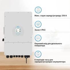 Солнечный инвертор Deye SUN-12K-SG02LP1-EU-AM3 12kW Фото 2
