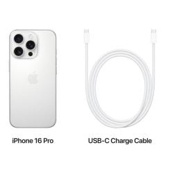 Мобильный телефон Apple iPhone 16 Pro 256GB White Titanium Фото 7