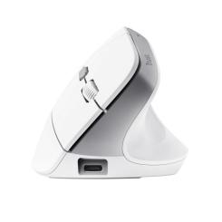 Мышка Trust Bayo II Ergonomic Wireless White Фото 2