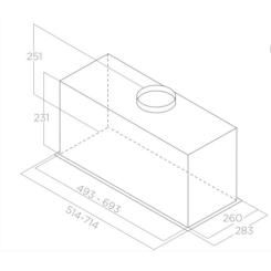 Вытяжка кухонная Elica CT23 GR/A/52 Фото 7