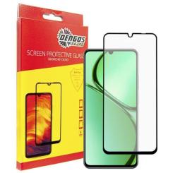Стекло защитное Dengos Full Glue Realme C63 (black) Фото