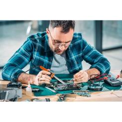 Паяльник электрический Neo Tools 60Вт 450°C никелированная медь Фото 1