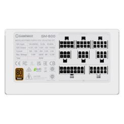 Блок питания Gamemax 600W GM-600 Modular white Фото 8