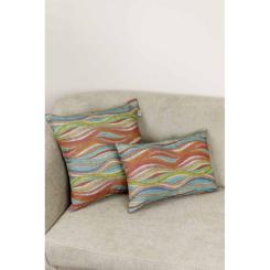 Подушка Прованс декоративная MixPrint 501 волна 45х45 см Фото 2