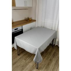 Скатерть Прованс Kelly серая 180х140 см Фото 2