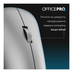 Мышка OfficePro M225G Silent Click Wireless Gray Фото 10