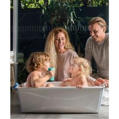 Ванночка Stokke Flexi Bath XL Складная Белая Фото 4