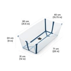 Ванночка Stokke Flexi Bath XL Складная Белая Фото 5