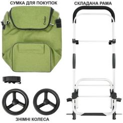 Сумка-тележка ShoppingCruiser Allround Green (650070) Фото 4
