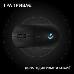 Мышка Logitech G Pro 2 Lightspeed Wireless Black Фото 11