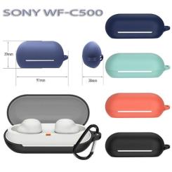 Чехол для наушников BeCover Silicon для Sony WF-C500 Red Фото 2