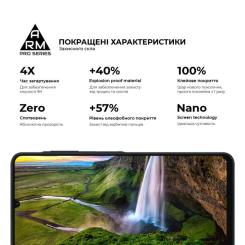Стекло защитное Armorstandart Pro Samsung A06 (A065) Black Фото 4