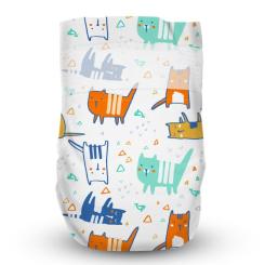 Подгузники Offspring Cat Размер S 3-6 кг 48 шт Фото 1