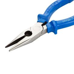 Плоскогубцы Sigma длинногубцы прямые 160мм синие Фото 6