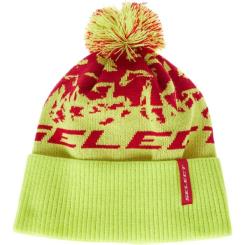 Шапка Select Pompon Hat 56 Yellow Red Фото 3