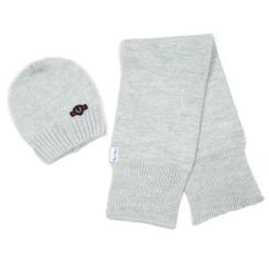 Шапка детская Na з шарфом Фото