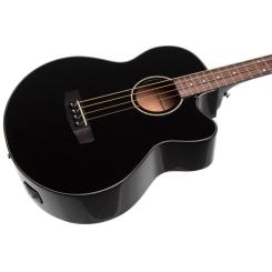 Бас-гитара акустическая Cort AB850F Black Фото 1