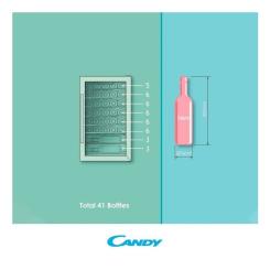 Холодильник Candy CWC154EEL/NF Фото 7