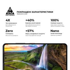 Стекло защитное Armorstandart Pro Realme 13 4G Black Фото 4