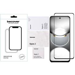 Стекло защитное BeCover Tecno Spark 30 (KL6) Black Фото 3