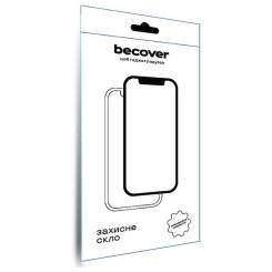 Стекло защитное BeCover Tecno Spark 30 (KL6) Black Фото 5