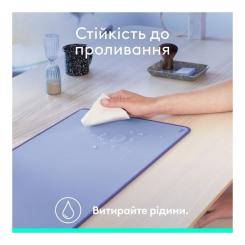 Коврик для мышки Logitech Desk Mat Studio Series Lilac Фото 8