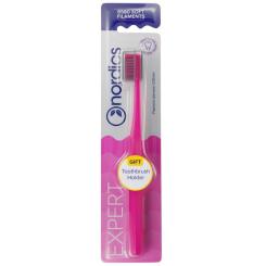 Зубная щетка Nordics 6580 Expert Soft Pink Фото