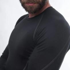Термокофта Sensor Merino Active LS black 11109033 M Фото 4
