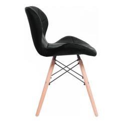 Кухонный стул GT Racer X-D27 Velvet Black Фото 2