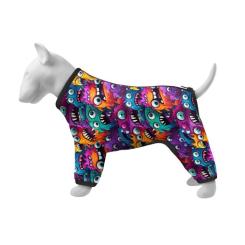 Ветровка для животных WAUDOG Clothes Зубастые монстры XS 30 Фото