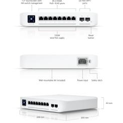 Коммутатор сетевой Ubiquiti USW-PRO-8-POE Фото 7