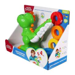 Развивающая игрушка Kiddi Smart двомовна – Динозаврик Барвограй Фото 11