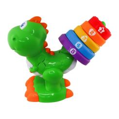 Развивающая игрушка Kiddi Smart двомовна – Динозаврик Барвограй Фото 4