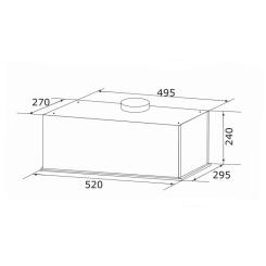 Вытяжка кухонная GRANADO Palamos 1614-1200 white glass Фото 10