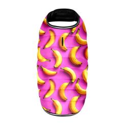 Курточка для животных WAUDOG Clothes Бананы на розовом M Фото 2