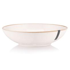 Тарелка Ardesto Apulia, 820мл, 20.8см, кераміка, кремовий Фото