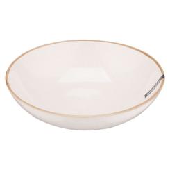 Тарелка Ardesto Apulia, 820мл, 20.8см, кераміка, кремовий Фото 3